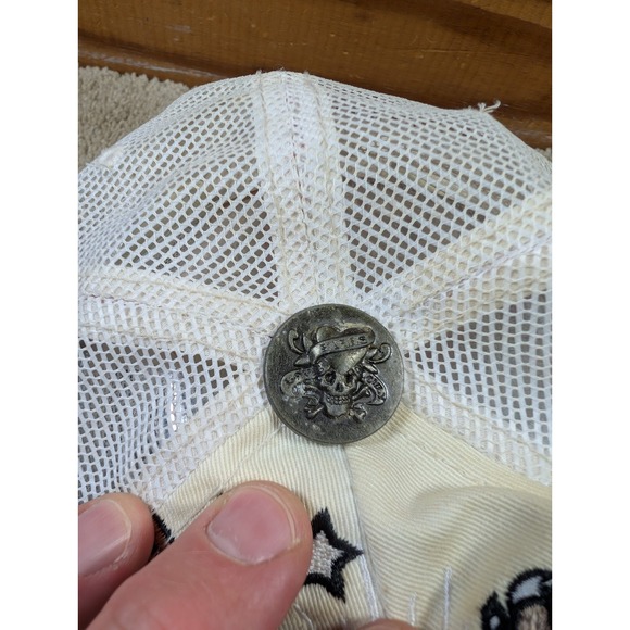 Ed Hardy Hat Snapback Eagle Tattoo Art Mesh Back Trucker Cap Vintage - Picture 7 of 9